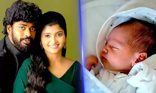 மனைவியுடன் சாண்டி